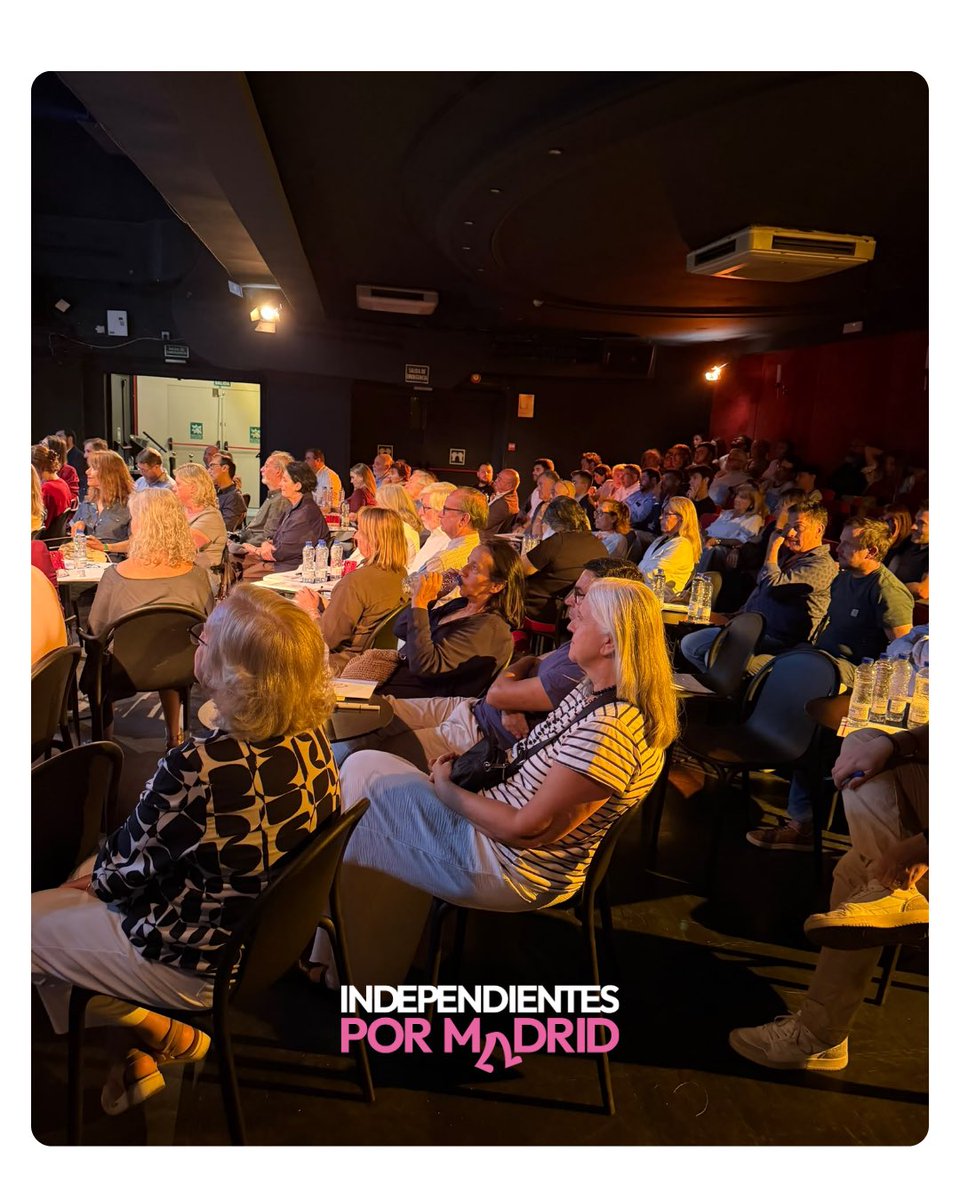 indepenMadrid's tweet photo. 🤝 Una jornada para sumar, escuchar y compartir.

Todo un éxito del encuentro y la participación de quienes apuestan por una política municipal centrada en la gestión y en los vecinos.

Gracias.

#independientespormadrid #municipalismo #madrid #centradosenmadrid #politicalocal https://t.co/xC3wmyTrhy