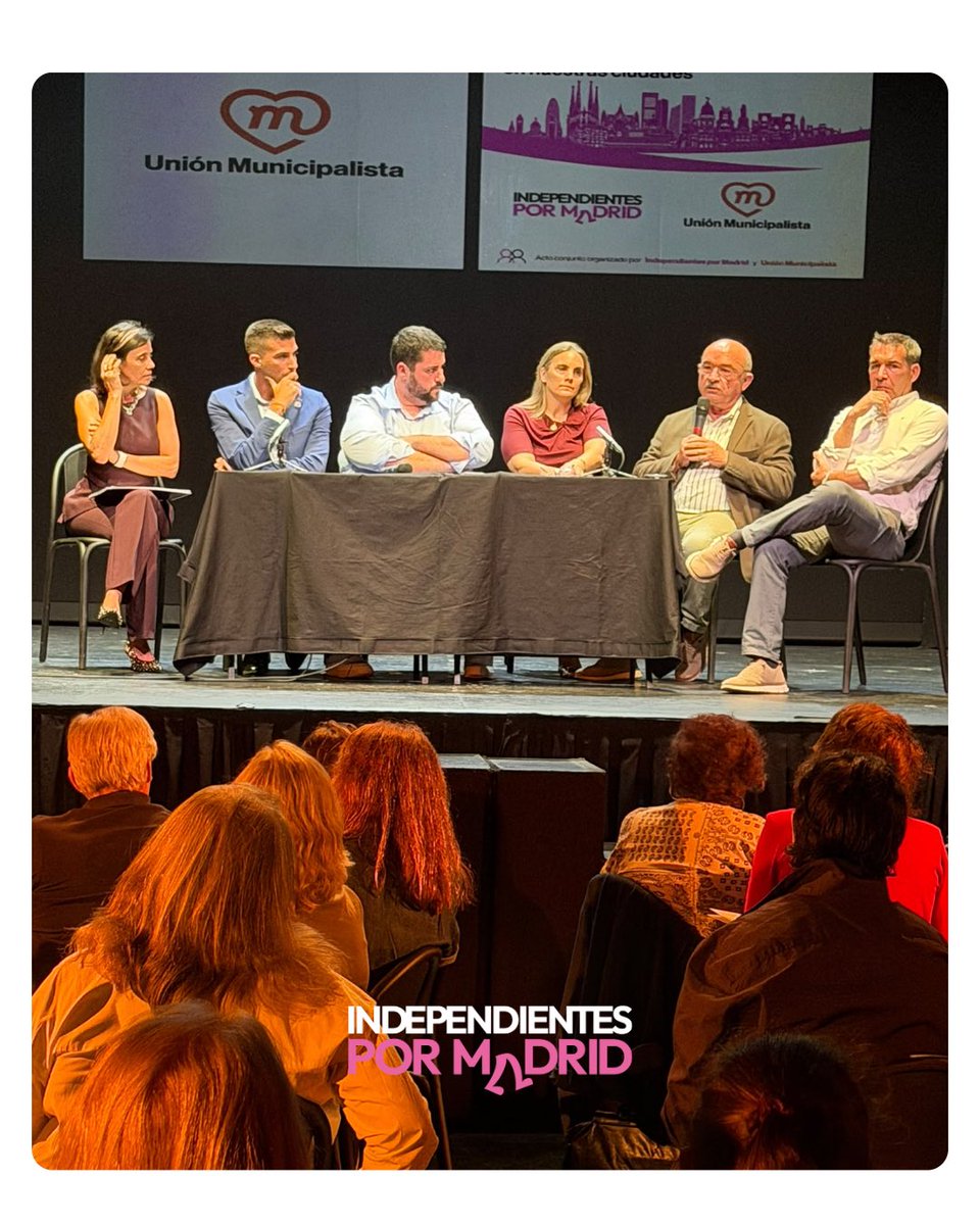 indepenMadrid's tweet photo. 🤝 Una jornada para sumar, escuchar y compartir.

Todo un éxito del encuentro y la participación de quienes apuestan por una política municipal centrada en la gestión y en los vecinos.

Gracias.

#independientespormadrid #municipalismo #madrid #centradosenmadrid #politicalocal https://t.co/xC3wmyTrhy