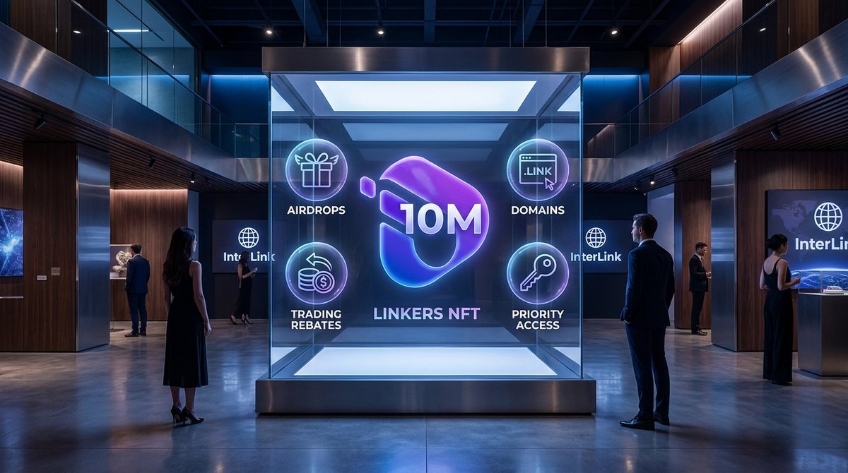 khalekdwil's tweet photo. 🪪 The 10M Linkers NFT can provide more than a collectible.

According to the event details, holders may receive ecosystem benefits including airdrops, discounts, BitFlip fee rebates and priority access.

#InterLink #ITLG #ITL https://t.co/0LFIObsuQQ