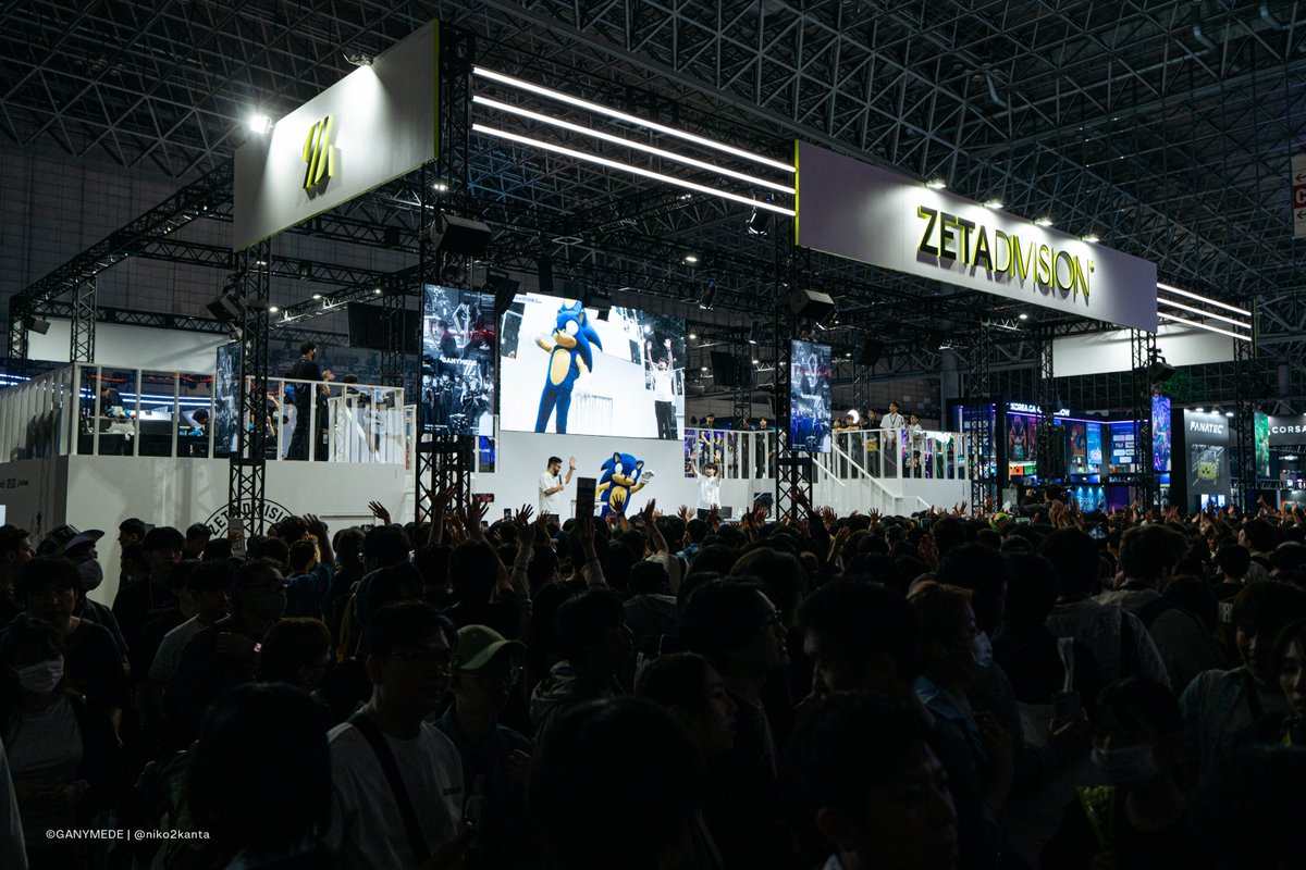 zetadivision's tweet photo. 🎉TGS2026 ZETA DIVISION BOOTH

4日間一緒に走り抜いた皆さま、ありがとうございました！
ZETA DIVISIONはこれからも歩みを止めず、新たなステージへ進み続けます🏃 https://t.co/4W1w7ZbVGE