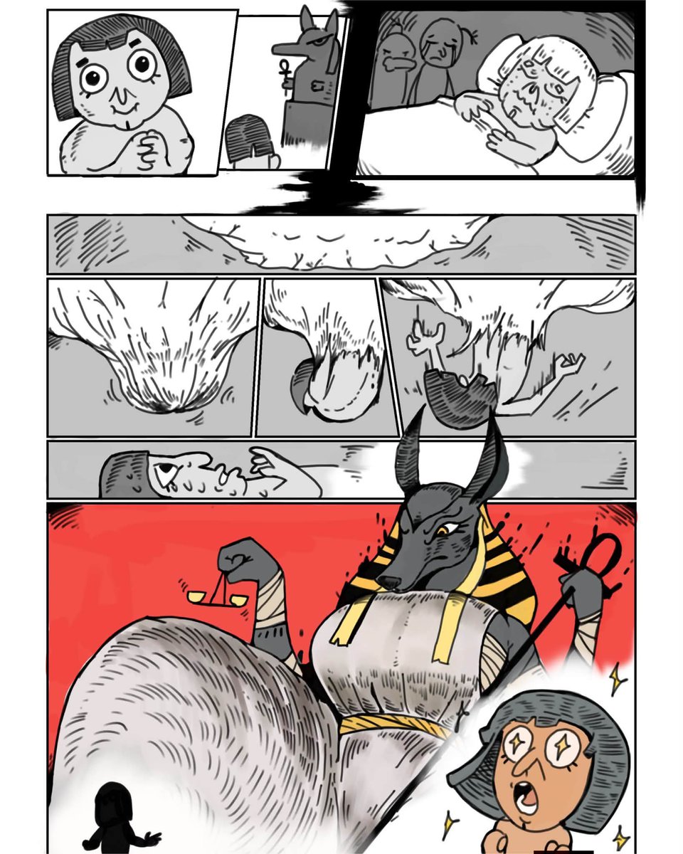 X60838Khamphil's tweet photo. (after) life could be dream.

#furryart #anubis #Egypt #furryㅤㅤㅤ #mythology https://t.co/rieBVePHYc