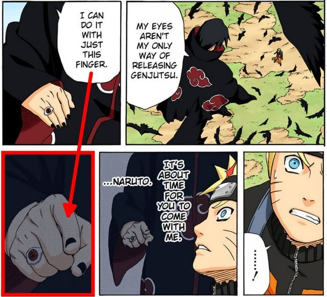 RKVSVerse's tweet photo. Itachi’s Finger Genjutsu Was INSANE 💀🔥 https://t.co/RhCyDJmvIn