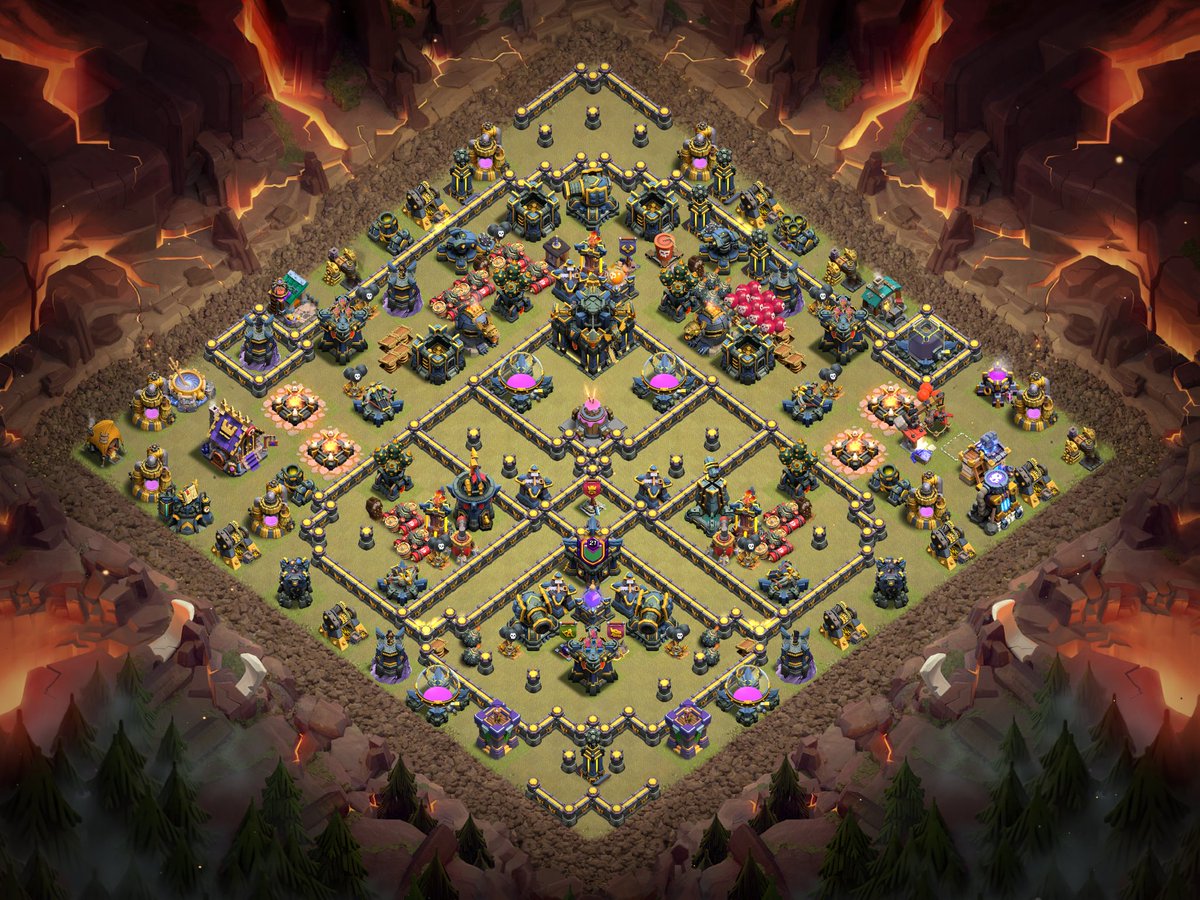 _ontinex's tweet photo. I built this Th17 Base for normal wars! 🔥🐒

For more text me on Discord or order at @WolfisHome 🔨

Cc: 1x Furnace, 1x Ice Golem, 3x HH, 4x Archer

🔗 https://t.co/j2dgh3639x https://t.co/7GYxwOEBpg