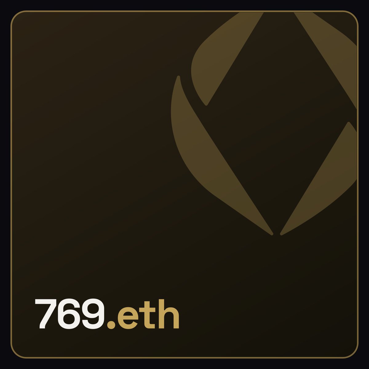 eggybug42069's tweet photo. 769.eth tappin in 🫡 https://t.co/bS4YCSG3oK