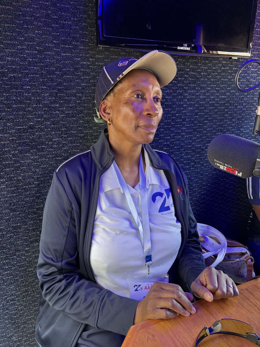 Powerfm987's tweet photo. [ON AIR] @sellohatang is in conversation with Minah Sindane Bloem and Llewellyn Hartnick, Authors of Defence Technology Made Easy. 

#POWERWeek 
#AAD2026
@SANDF_ZA https://t.co/UzvNUxVakc