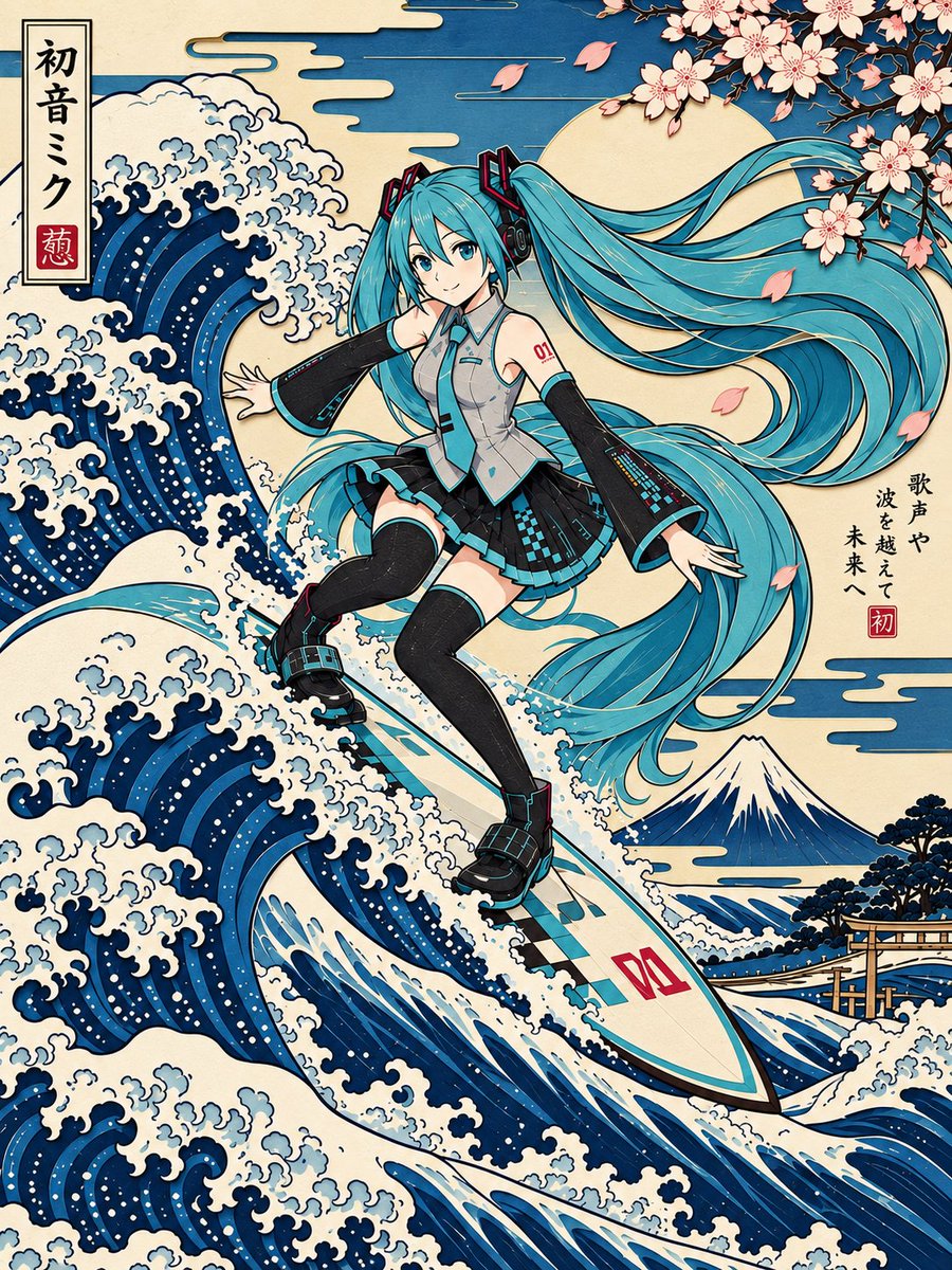 kiaraillst2's tweet photo. #初音ミク
初音ミク(Hatsune Miku)
✖葛飾北斎(Katsushika Hokusai) https://t.co/RsGwr8sDV5