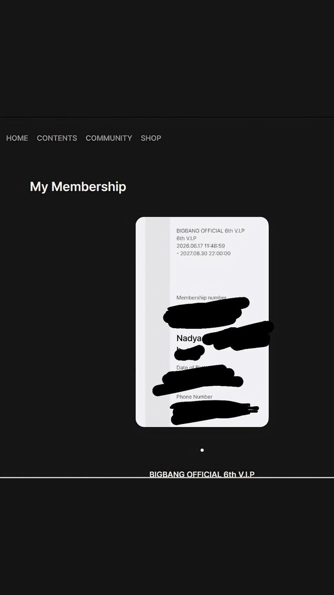 salmabluu's tweet photo. OPEN RENT KODE MEMBERSHIP BIGBANG

Akun pribadi, belum pernah kepakai karena gagal secure pas membership tapi berhasil secure tiket pas presale mybca.

untuk harga DM @nadyaaaaa131

#bigbanginjakarta #addshowbigbang #bigbang #addshowbigbangjakarta https://t.co/FV2rHDCOQy
