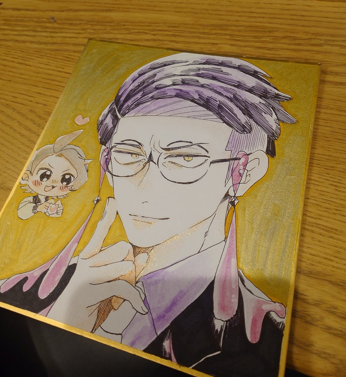 pen_kiyo's tweet photo. うーんアナログ難しい https://t.co/BxLmIeArCs
