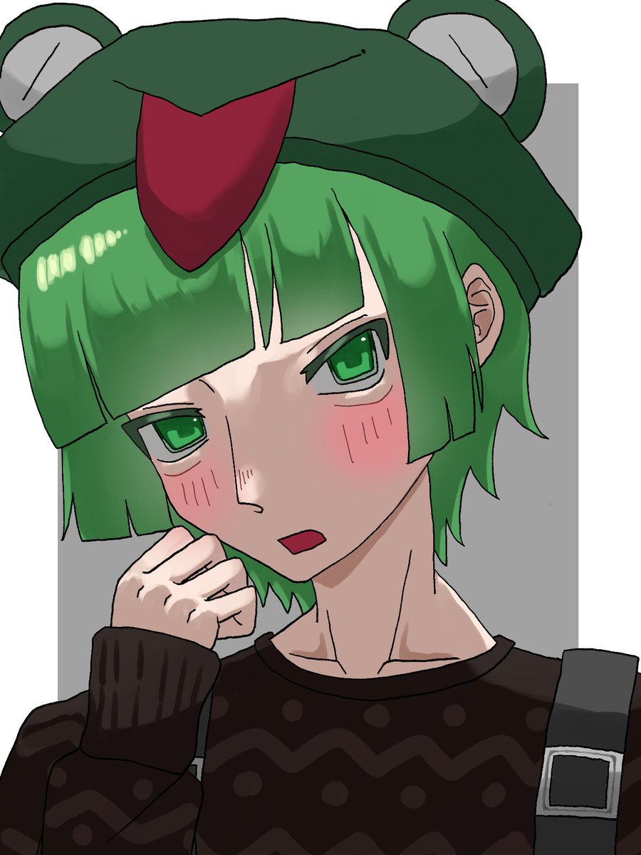 midorino07's tweet photo. #50人イラフト
かえるくん https://t.co/hXgSNw0zSu