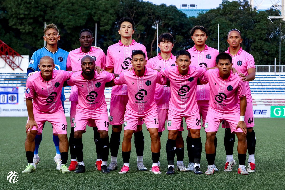 WeArePFL's tweet photo. Starting XI of the Azkals Development Club vs Maharlika FC 🛡️

Catch the action LIVE on YouTube -
https://t.co/c4vKh1QZJx

🎟 Get your tickets at the gate
💻 Online: https://t.co/OFe2hNM5jH

#WeArePFL https://t.co/Ov3xm9fz6X