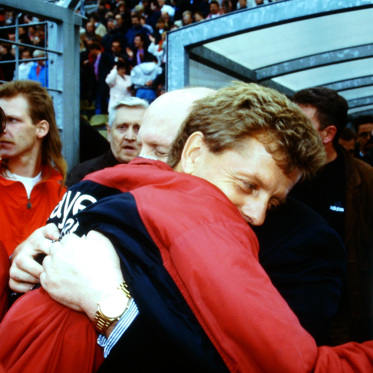 bayer04_en's tweet photo. 🥹 In the summer of 1976, Peter Hermann joined Bayer 04: Fifty years later, we mourn the loss of a Bundesliga promotion hero, a @DFBPokal_EN champion, the man who made staying in the @Bundesliga_EN possible, a legendary assistant coach, and a wonderful person.

You will never be forgotten, Peter! 🖤❤️