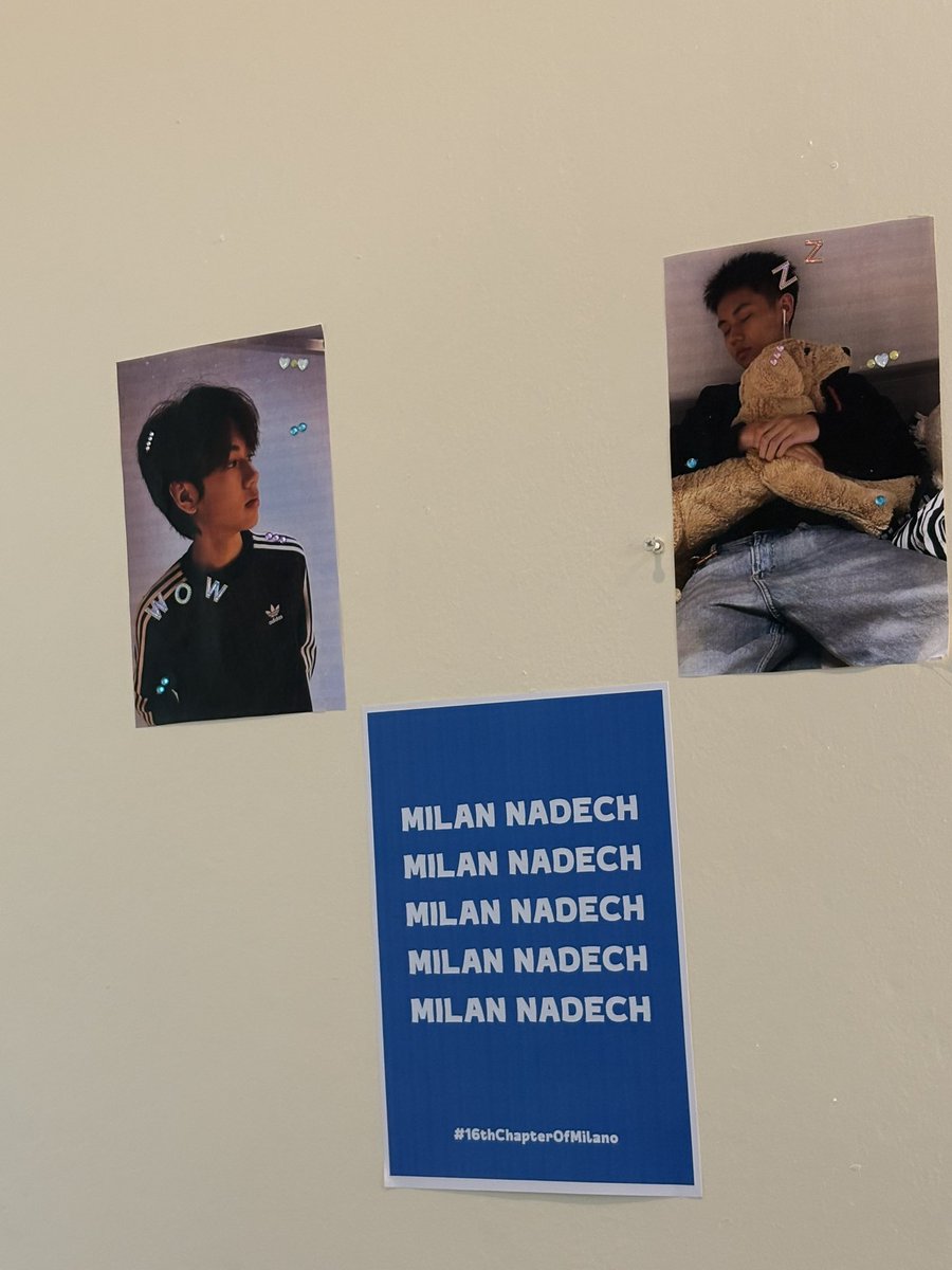 Milannadech's tweet photo. ขอบคุณพี่ๆที่จัดงานวันเกิดให้นะครับ และก้ขอบคุณพี่ๆที่มาวันนี้ ผมรุ้สึกมีความสุขมาก ปีนี้ก้เป็นปีแรกของผมที่มีคนจัดวันเกิดให้ อยากจะให้เราอยุ่กันแบบนี้ไปตลอดเลยนะคับ❤️🥰

#16thChapterOfMilano https://t.co/xKlsTeGyBa