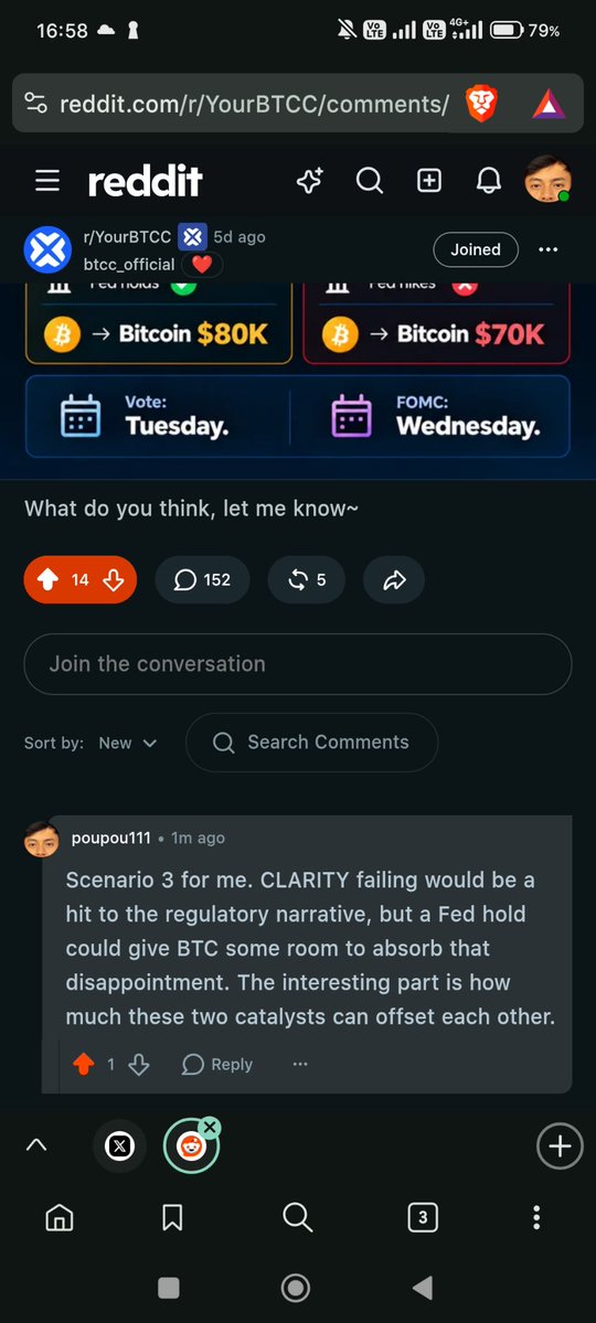 Byuuprayo's tweet photo. @BTCCexchange CLARITY stalled. Fed hiked. Two different catalysts, same direction. That’s the part I find interesting.

TRC20: THtL9Fn1ond1daPndW5RFkcSdWrEuYxXKw https://t.co/SM6bgdTOef