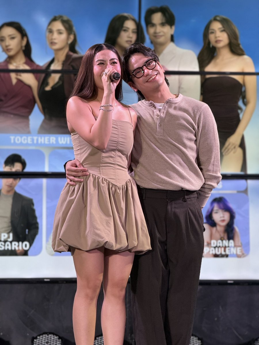 StudioVivaPH's tweet photo. To escaping yesterdays together, our ShaKierra na magpapakilig at magpapaiyak sa atin!! Nicole Omillo and Jairus Aquino is HERE for Our Yesterday’s Escape Mall Show at Fisher Mall Malabon! 

‘OUR YESTERDAY’S ESCAPE - EPISODE 1: KIERRA’ now streaming exclusively on VivaOne! https://t.co/6hIyQJzpSn