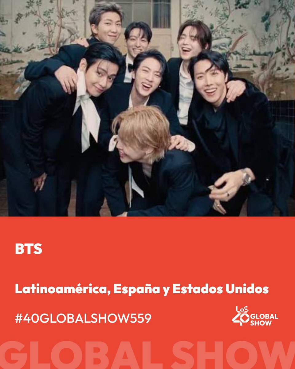 TonyAguilarOfi's tweet photo. Hoy domingo en #40GlobalShow558 escucharemos a @bts_bighit con NORMAL sonando en Latinoamérica, España y Estados Unidos 🌎 @40GlobalShow https://t.co/AJNyhfSGmR