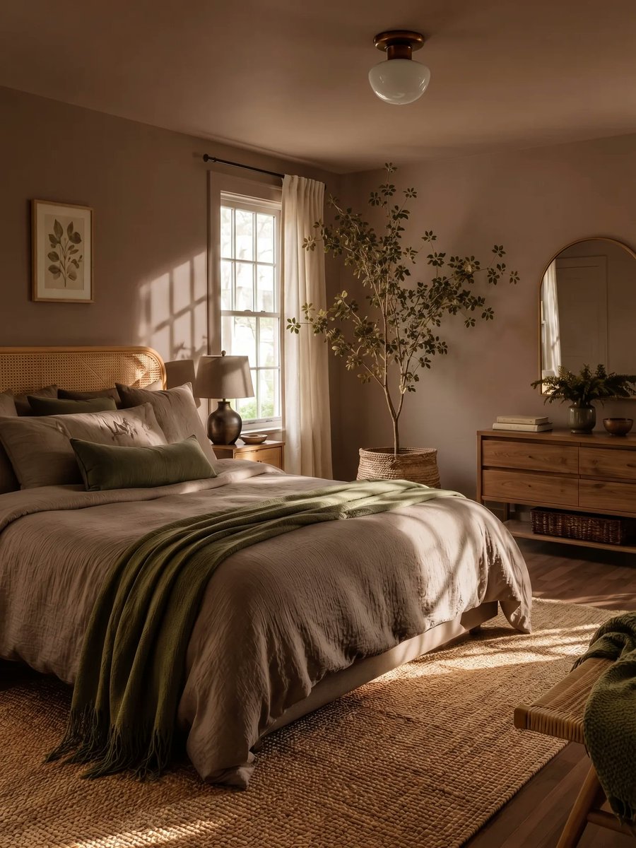 micmay_'s tweet photo. A simple way to choose wall paint without getting overwhelmed:

Test one light neutral, one warm neutral, and one muted color on the same room photo. Keep the lighting and furniture unchanged so you’re comparing the color—not three different rooms. https://t.co/0pO19hUKha