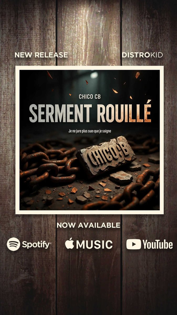 MeanzieuSa23429's tweet photo. CHICO CB SERMENT ROUILLÉ sur Toutes les plateformes. Abonnez vous pour la suite 😎 
https://t.co/vZXLSJ8EoC
#CHICOCB#SERMENTROUILLÉ#ÉPINEDOUCE#RAPFRANCAIS https://t.co/IKzBCp4usu