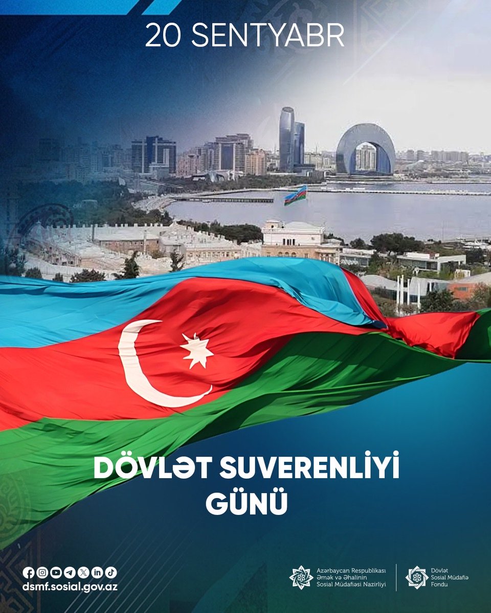 RasadMehdiyev's tweet photo. Qətiyyətli lider, güclü ordu və dəmirdən möhkəm xalqbirliyi! M��zəffər Ali Baş Komandanın stratejiaddımları ilə Azərbaycan öz suverenliyini bütünərazisində tam təmin etdi. #20Sentyabr #DövlətSuverenliyiGünü https://t.co/OE923f8wRp