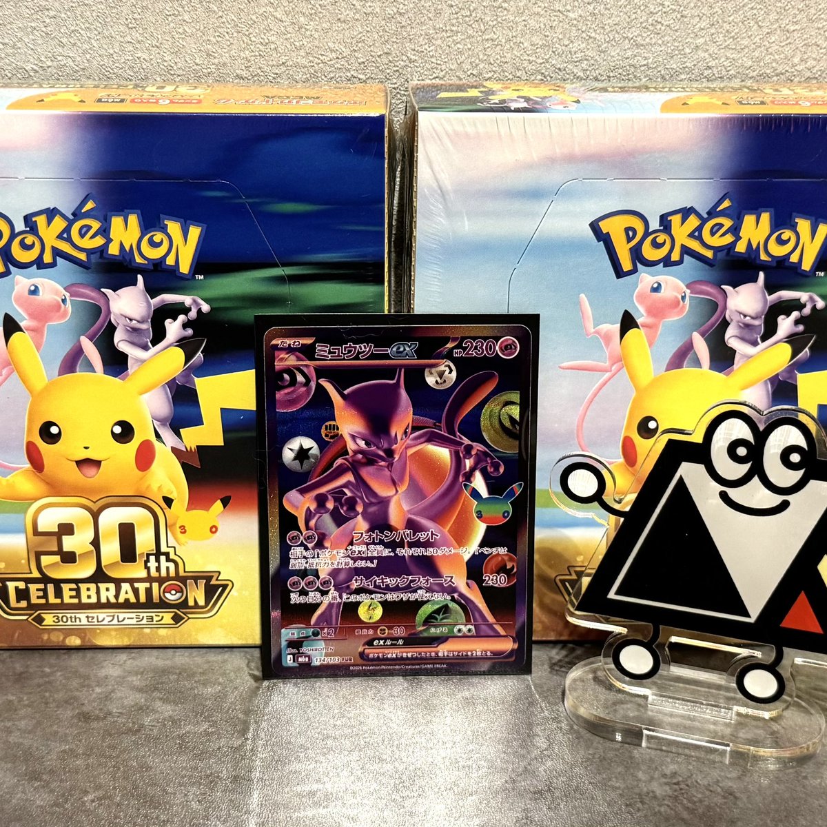 musou_TCG's tweet photo. 🎂🎁ポケカ30周年プレ企画🎁🎂

『30th CELEBRATION』ミュウツーFUR
【1個】を抽選で【1名様】にプレゼント🥳✨

【応募方法】
☑️フォロー
👍この投稿にいいね
♻️リポスト
📣「#トレカ無双」をつけて
引用リポストで当選確率UP🔺🔺

#トレカ無双
#プレゼント企画 https://t.co/D4Q2L5II41