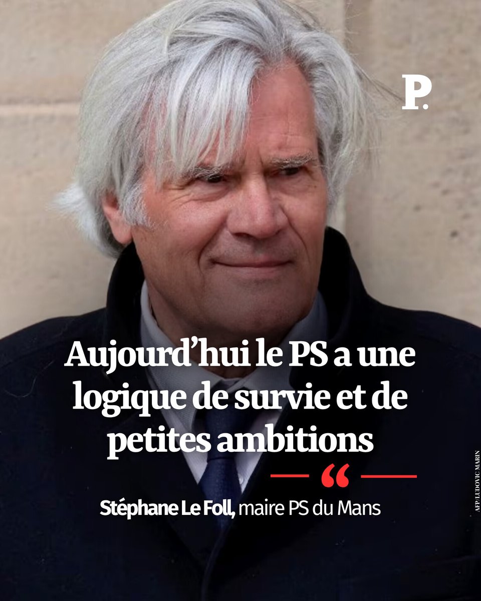 LePoint's tweet photo. Le maire du Mans, qui annonce au « Point » qu’il votera Raphaël Glucksmann à la primaire socialiste, s’inquiète de l’état de son camp à l’approche de 2027. Il s’apprête à publier plusieurs textes programmatiques, dont le premier sur la santé.

Par @H_brachet
➡️ https://t.co/KNZkXhAXLN #ARelire