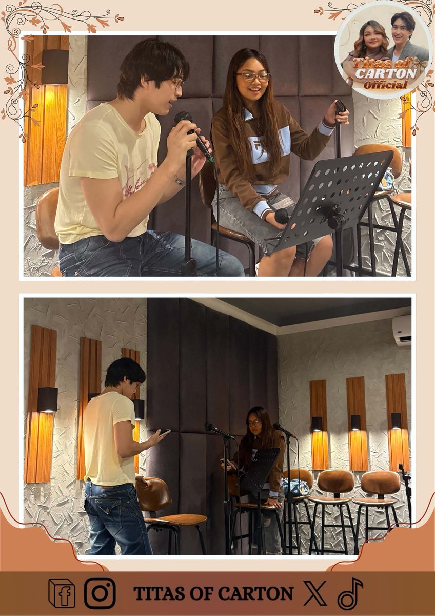 titasofcarton's tweet photo. Rehearsals with Carmelle &amp; Anton!

Carmelle and Anton prepare for their upcoming Concert for a Cause, they are giving their time and talents to glorify God and support a meaningful mission for the church.

See you there, everyone! Let’s make this concert a beautiful and memorable https://t.co/FwBWkaj2NM