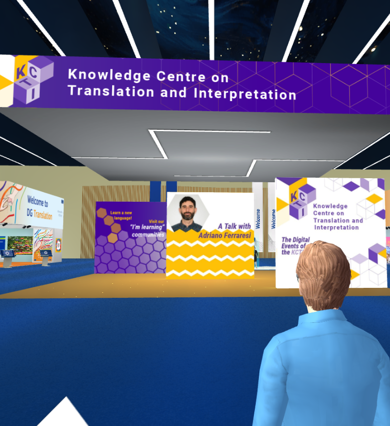 EUInterpreters's tweet photo. 10 days until European Day of Languages! ⏳

Not just livestreaming - step into our virtual world with your own avatar! 👤 Walk the floor, uncover #KCTI content, and explore at your own pace. 🕹️

👉 Register now: https://t.co/2uk1LsbHEX

#EDL https://t.co/Rtvp71AhQk
