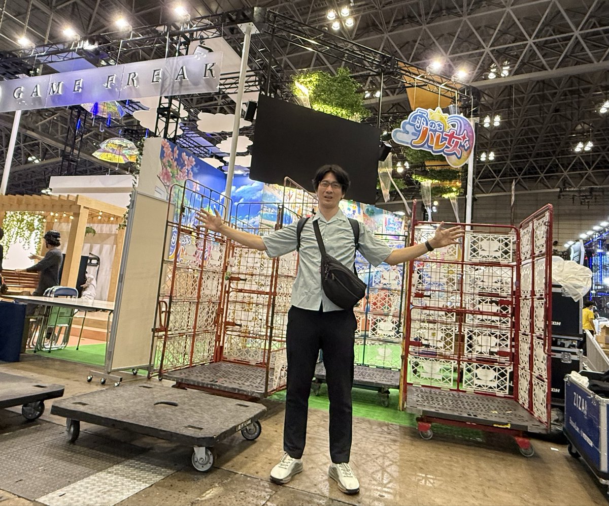 Shigeru_Ohmori's tweet photo. 今週は激動の1週間でした！

月曜は『雨のちハレ女』の初広報&amp;生放送！
火曜は『ぽこあポケモン』の日本ゲーム大賞受賞！
水曜から準備を始め、
木曜から日曜まで東京ゲームショウ！

こんなに色んなことが詰まった1週間は、もうないのでは！？
この期間お世話になった皆様ありがとうございました！！ https://t.co/RgQzRogxna