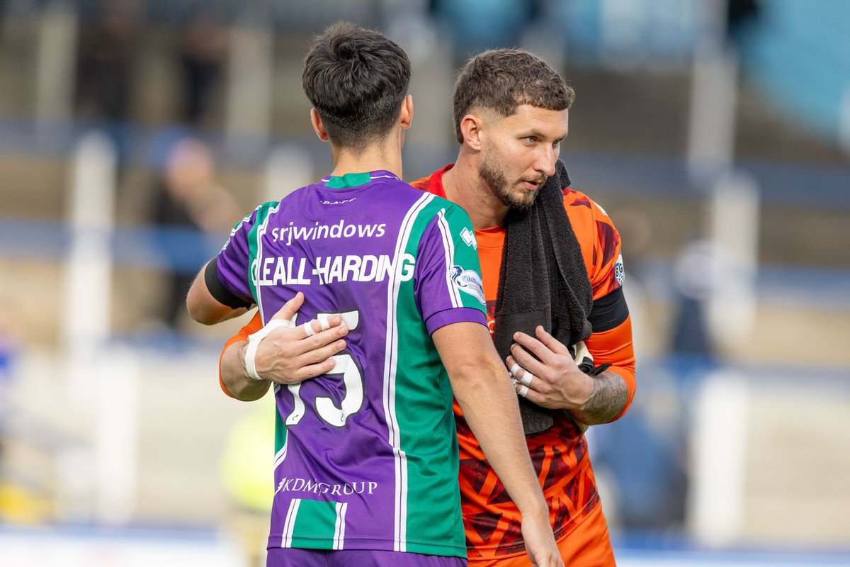 SamHarding06's tweet photo. Top result yesterday and clean sheet 💜 https://t.co/PGQNv2owAt