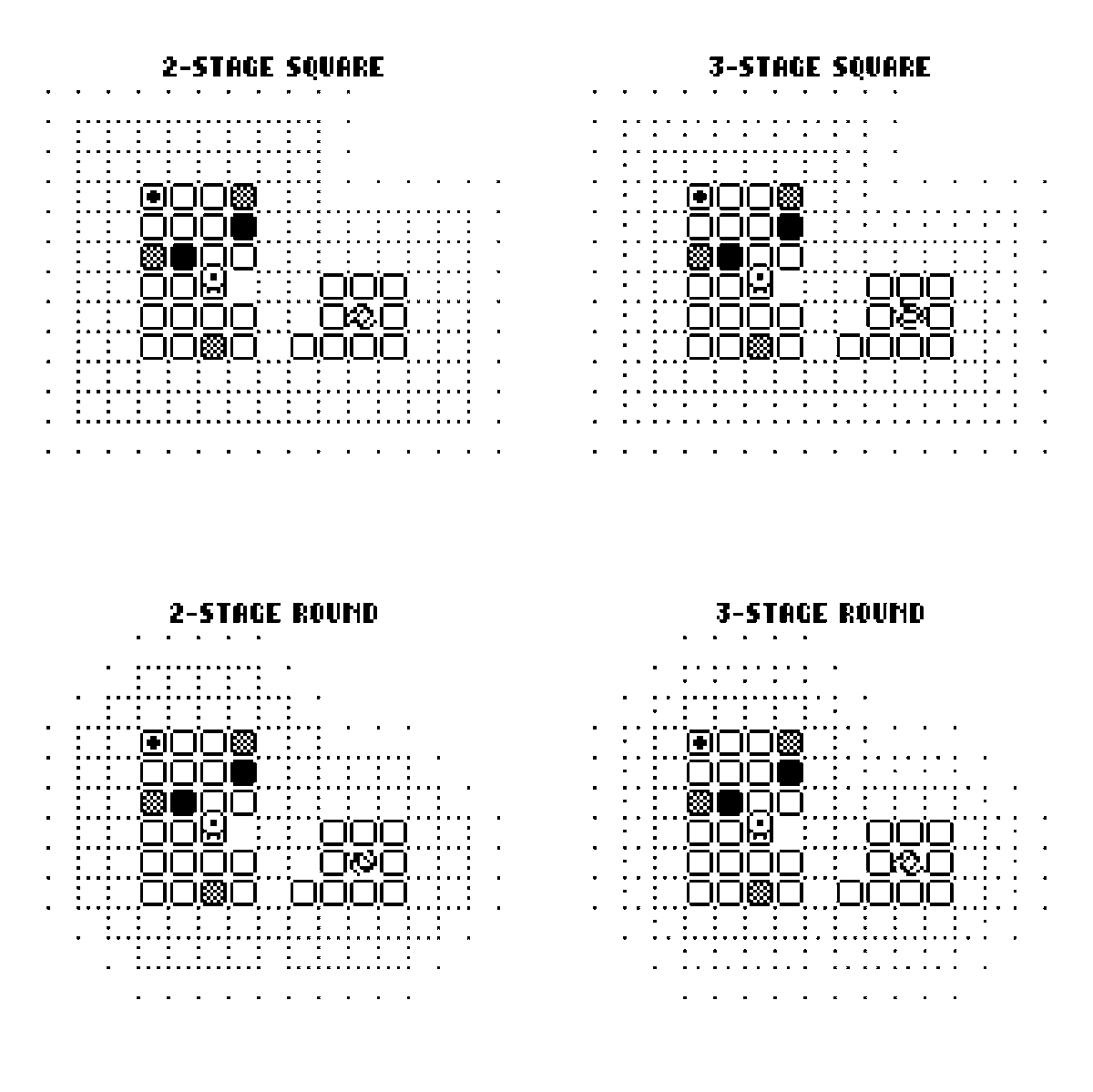 SunshrineStudio's tweet photo. which grid looks the best? there may be times when you need to count 3 tiles of empty spaces
#tileformer #gamedev #indiedev https://t.co/3NmfCrdUmg