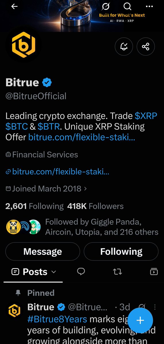MsBlueeberryHut's tweet photo. @BitrueOfficial 8 years is a long time in crypto. Trust is rarer.
Showing mine.
@Cherrypoppie7
@Lunaxinxin
@Kcarlastro
#Bitrue8Years https://t.co/qItmTvsHbf