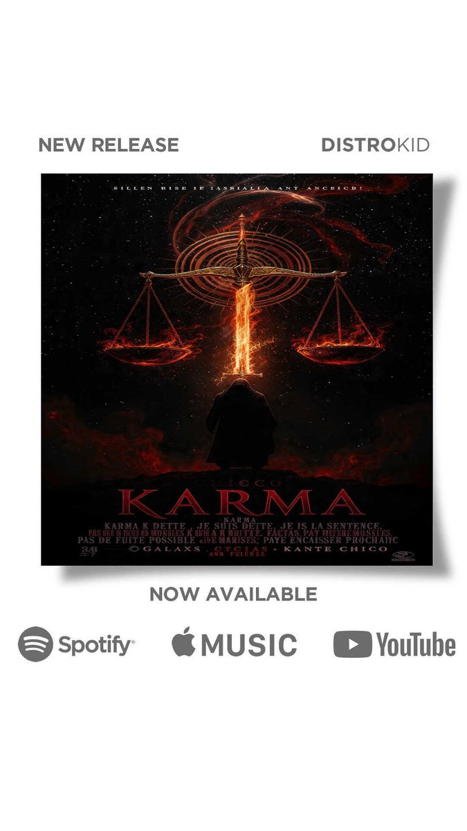 MeanzieuSa23429's tweet photo. CHICO CB KARMA dans les barques, on crame tout avec la force du KARMA les gars 👊 ABONNE TOI À MA CHAÎNE OUT NOW 
https://t.co/QsdOBjoJEr
#CHICOCB#KARMA#DKRECORDS#HIPHOPRAP https://t.co/m31u009MLH