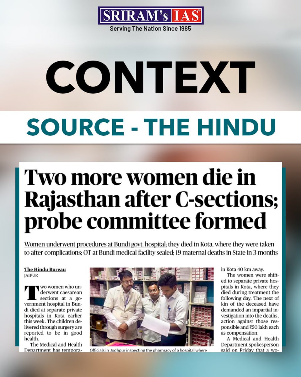 sriramsrirangm's tweet photo. What is C-section?

Why it is in the news? https://t.co/c8FUKgKvk9