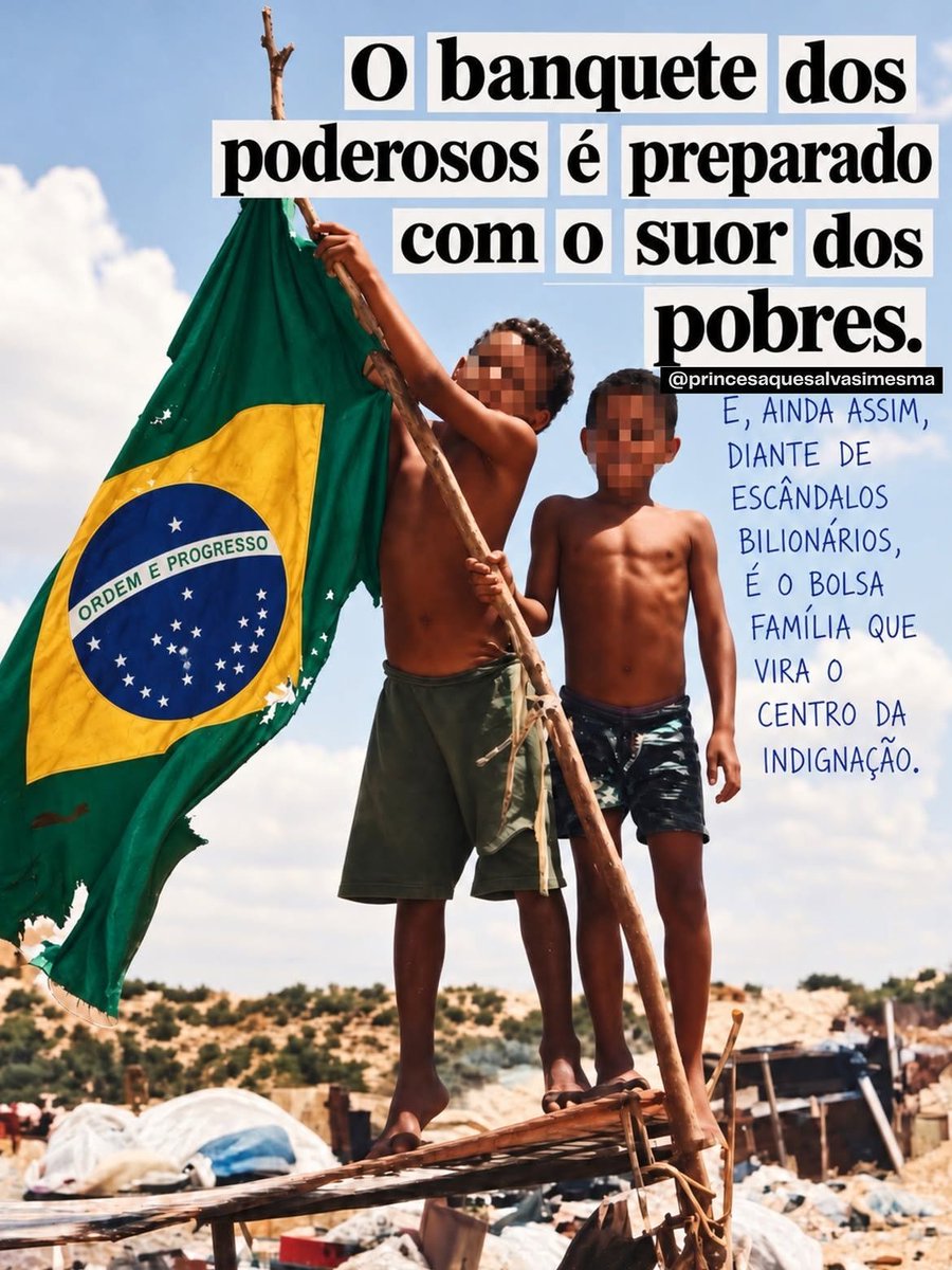 Lucineidesiebe2's tweet photo. Só existe Ricos e Milionários porque tem pobres sendo os degraus para eles subir. https://t.co/swl0364ny4