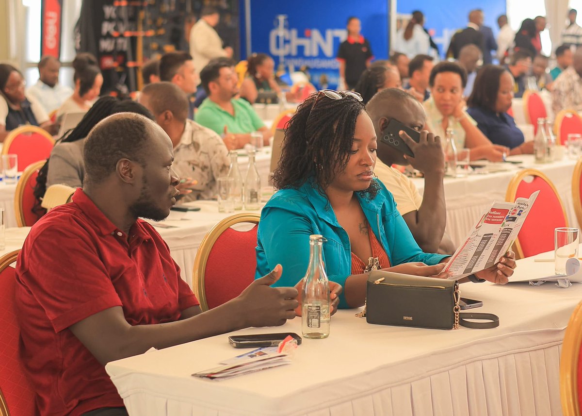 UgWonderland's tweet photo. Hon. @AmosLugoloobi, State Minister @mofpedU (Planning) stopped by the #HimaCement tent at Lake Victoria Serena Golf Resort, Kigo. Make your way to the tent today, connect with the Hima Cement team, and join the conversation on building Uganda’s future. #CHADA2026 @HimaCement https://t.co/Lal4J9HPBs