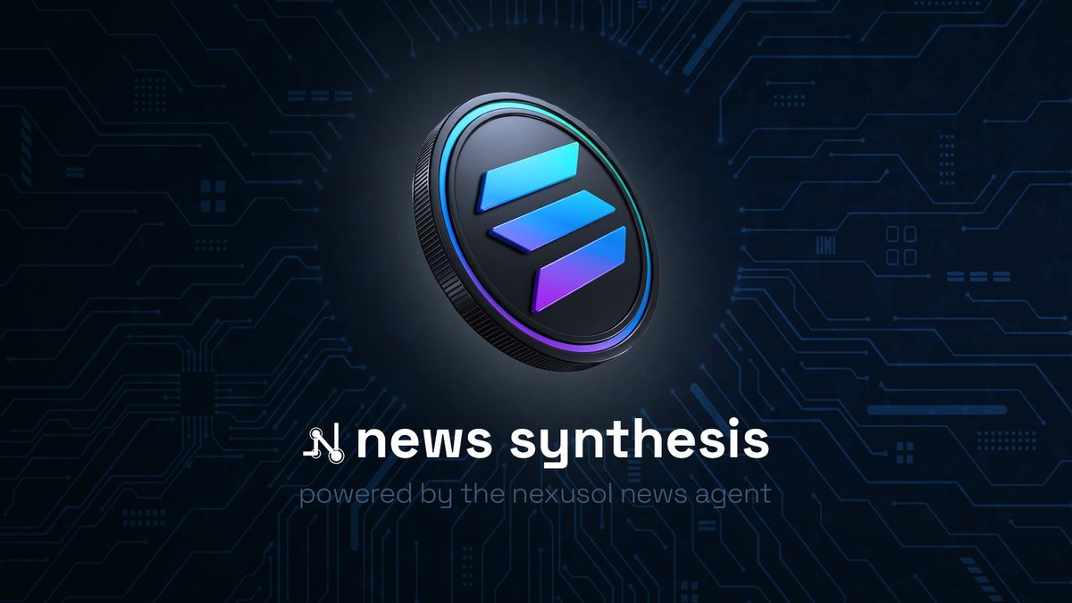 nexusolapp's tweet photo. GM Fam

Just checked the Sunday news on https://t.co/Ualbpz3SWm and read that @tether minted 500m $USDT on @solana in under an hour.

Around the same time @circle also minted another 250m $USDC on Solana.

At some point those stable coins are going to rotate into your favorite dog coins.

This bullrun is going to be explosive fam!
