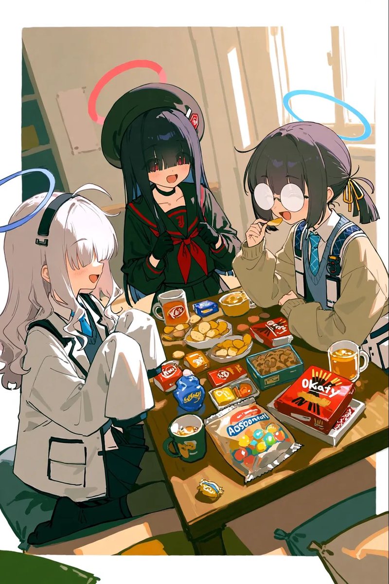 SECxb8jpvHXEIrg's tweet photo. モブちゃん達のお菓子パーティー
#PixAITsubakiV3 https://t.co/Plzhalh26B