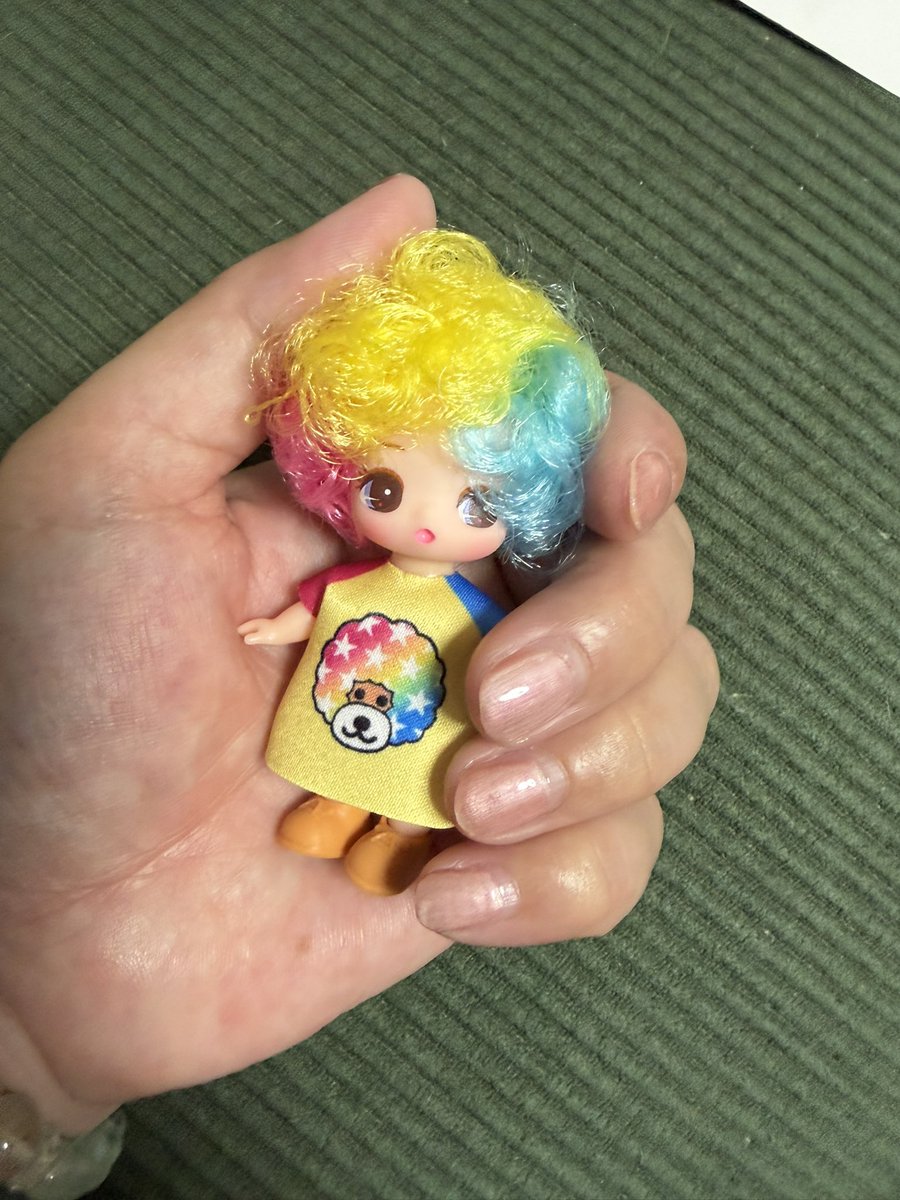 usakichi529's tweet photo. アフロちゃん届いてた https://t.co/689uEvYYtU