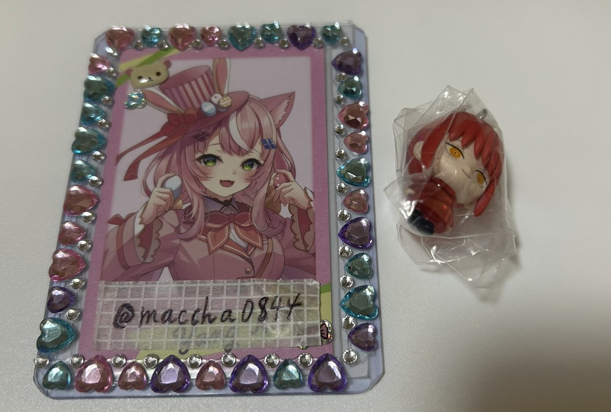 maccha0844's tweet photo. @dfsupreme はじめまして。こんばんは。
検索より失礼いたします。
当方マキマ1所持しております。
同種レゼと郵送にて交換していただく事は可能でしょうか？
ご検討いただけますと幸いです。 https://t.co/rQpdq4FoiN
