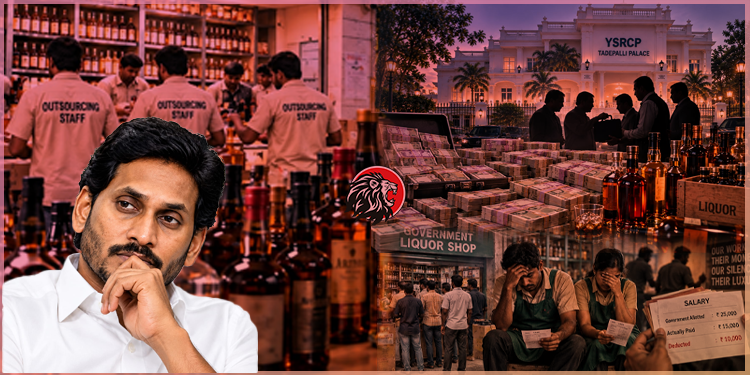 TheLeoNews's tweet photo. వైసీపీ లిక్కర్ దందా..సిబ్బంది జీతాలకు ఎసరు పెట్టి రూ. 400 కోట్లు కొట్టేశారు! https://t.co/DTqI8bFjiM #YSRCPLiquorScam #JaganLiquorScam #AndhraPradesh #SITInvestigation #Rs400CroreScam #APPolitics #Leonews #Leotops https://t.co/9FSCTjCuiQ
