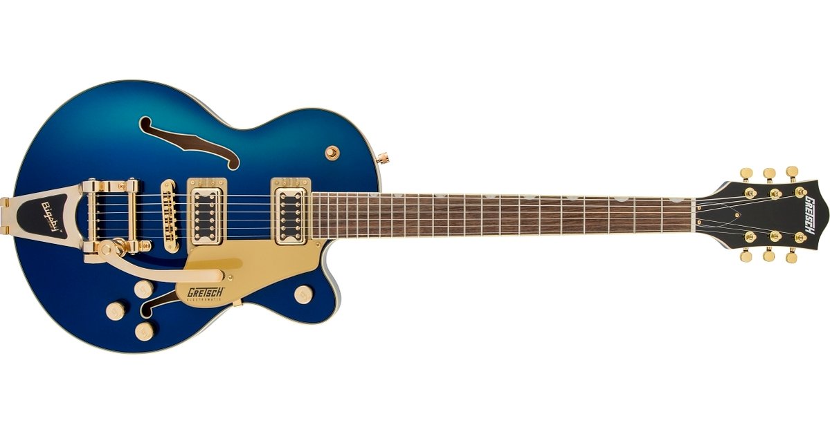 yumeyumezzz's tweet photo. fun fact the guitar Leo/need KAITO uses is...!
Gretsch G5655TG Electromatic Center Block Jr. (Azure Metallic). https://t.co/WvueP3KvaL