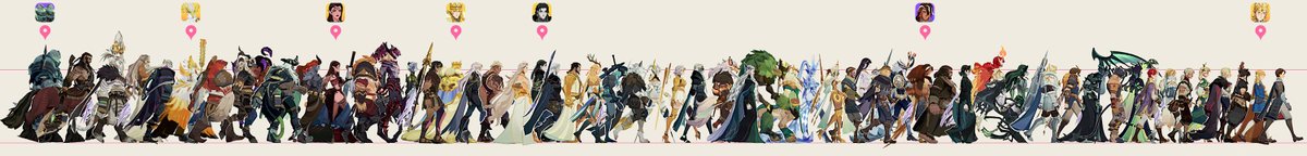 afkj_memo's tweet photo. 【身長比較】
今シーズン実装キャラクターが出揃いました(赤枠で囲ってある人たち)
計測方法などはこちらから▼
https://t.co/qF0jP1lMVw

#AFKJメモ https://t.co/7WgGXZRq7R