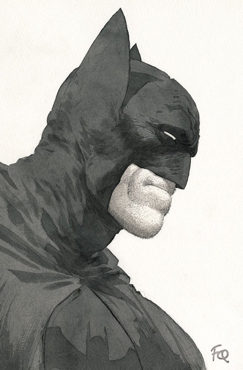 TheBatHome's tweet photo. Batman and the Joker through Frank Quitely’s wonderfully strange style. https://t.co/gBYVLVx3mZ