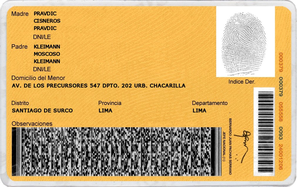 Alexand40167366's tweet photo. 3>  IVAN IGNACIO KLEIMANN PRAVDIC (73723393) (AV. DE LOS PRECURSORES 547 DPTO. 202 URB. CHACARILLA)
padre> KLEIMANN MOSCOSO FREDDY MAURICIO (42618477)
madre> PRAVDIC CISNEROS  VIELKA STEFANI (43438031)
.
.
.
.
.
.
#peru #noticias #liceonaval https://t.co/BJhCcCdqc0