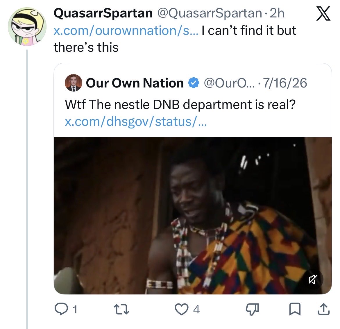 dawgshitmedia's tweet photo. @OurOwnNation Same dude btw. You’re a loser. It’s cool to make fun of dead babies I guess since they’re brown. But God forbid people meme the dumb ass kid who was a racist like you, and then couldn’t read a stoplight. Please get out of my face 😭😂 https://t.co/x8lr7cFUdD