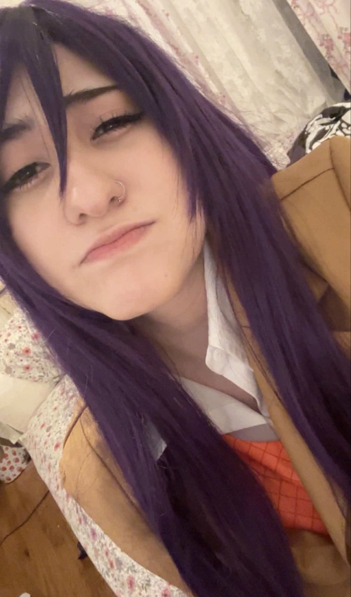 Decade_isme's tweet photo. Meow #yuri #ddlc #cosplay https://t.co/tva2yOM0DY