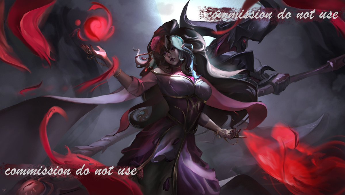 iabsolvevincent's tweet photo. comms for @angelofdarkin thankyousomuch!
#rhaast #ArtofLegends https://t.co/tXvDleXVXx