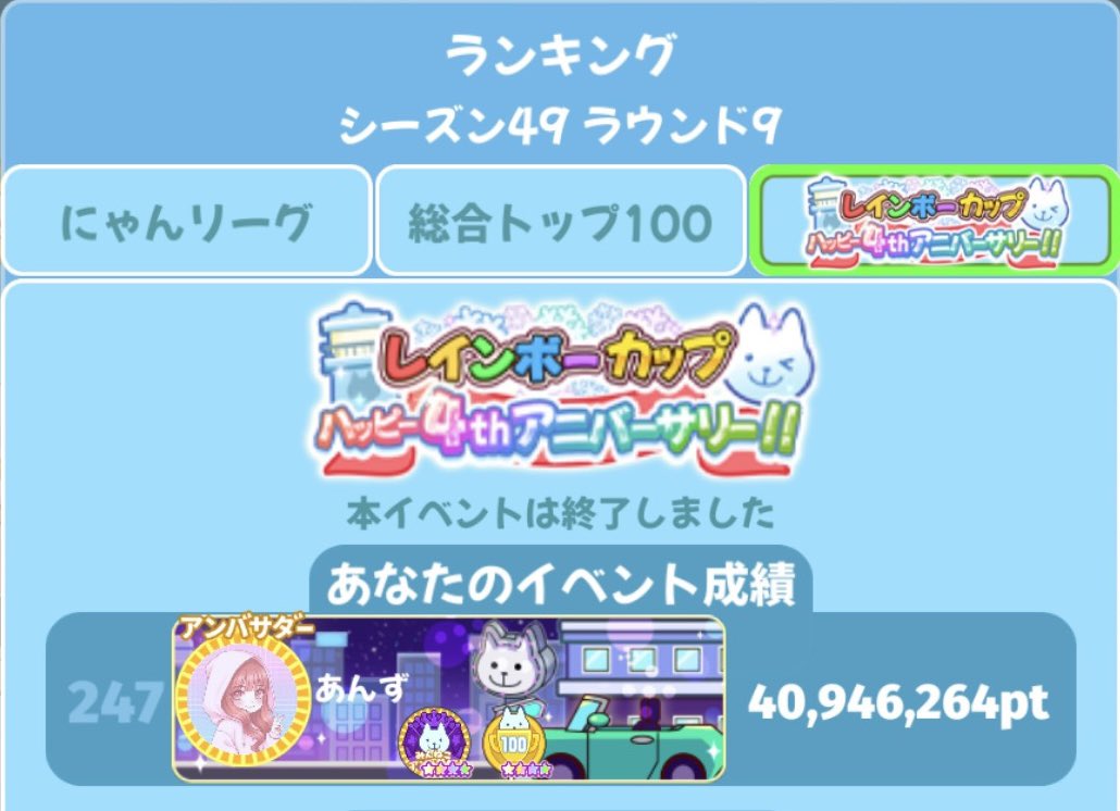 ra8diant's tweet photo. ほんのちょびっとレインボー！
300位までの報酬もちもちぺったんブロンズ
待ってるよー🥹ྀི https://t.co/VQIVlvT5vP