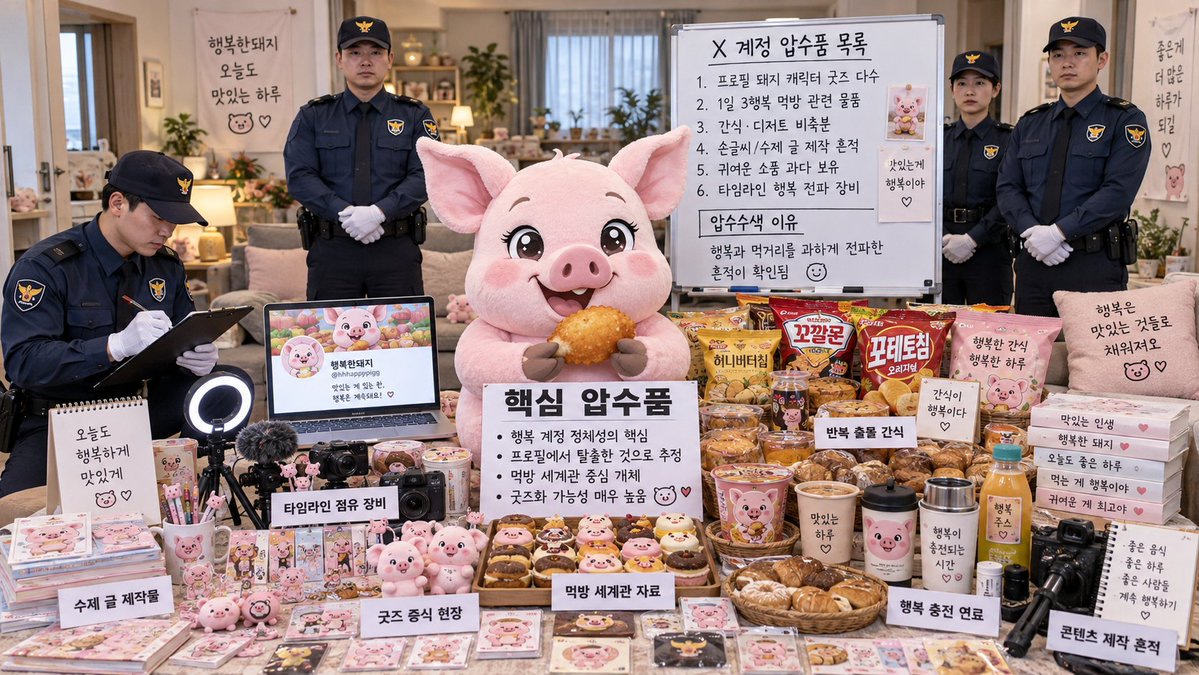 neverdiedino's tweet photo. 《 내 계정이 압수수색 당했다면? 👮‍♂️👮‍♀️ 》

GPT에게
답글에 있는 프롬프트를
𝕏 핸들을 수정해서 입력하면

내 계정이 압수수색 당한 컨셉의 이미지를 보여줘요! 🚔🚨

트친들의 핸들을 적용해서 돌려보니까
사람들마다 다양한 압수수색 이유가 나와서 더 재밌더라구요!!!

프롬프트 아이디어를 항상 제공해주시고
의뢰를 주시는 조이님~~ 항상 감사해용!!😆
( 🇯🇵 일본에서 바이럴 되었는데 한국식으로 수정한 버전입니닷! ) 

.
.

여러분이 압수수색 당한 이유는 무엇인가요~?🕵‍♂️
