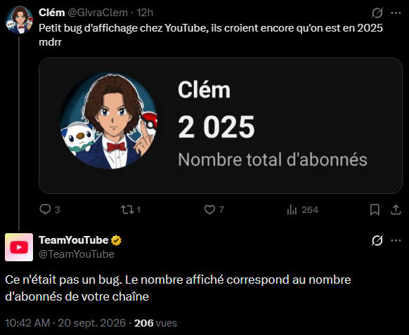 GivraClem's tweet photo. Et moi qui pensais sincèrement que c'était le calendrier de la chaîne. Déçu 😔 https://t.co/mdcjwcmiaC