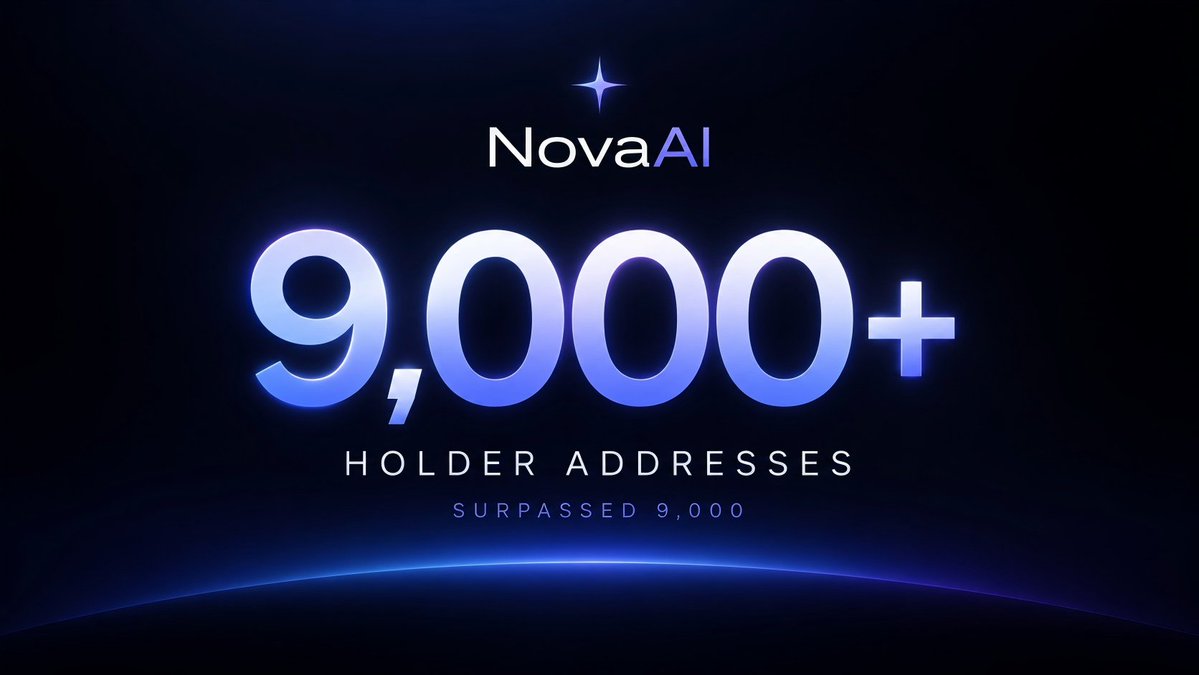 NOVAAI_77's tweet photo. The number of true believers keeps growing—this is consistently good news! https://t.co/GajWPxnUBR